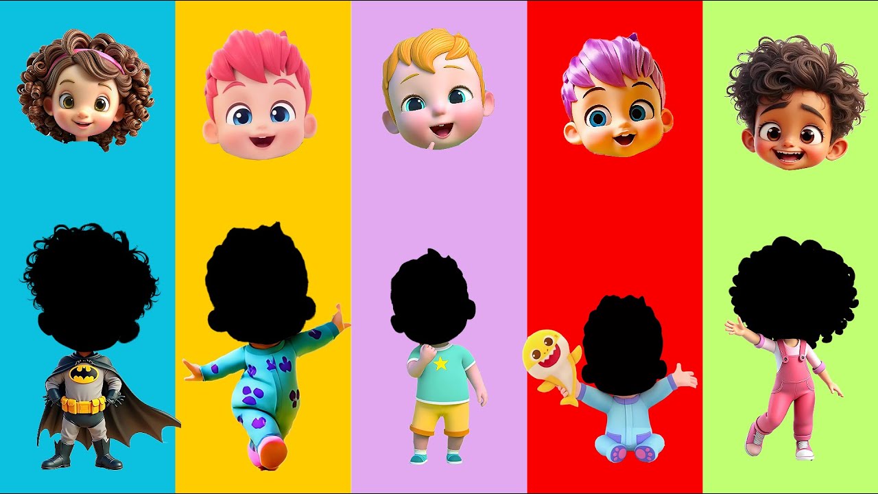 Wrong Heads 🤯 Oops! Cocomelon, Mix Match and friends Funny Heads Challenge 🤪