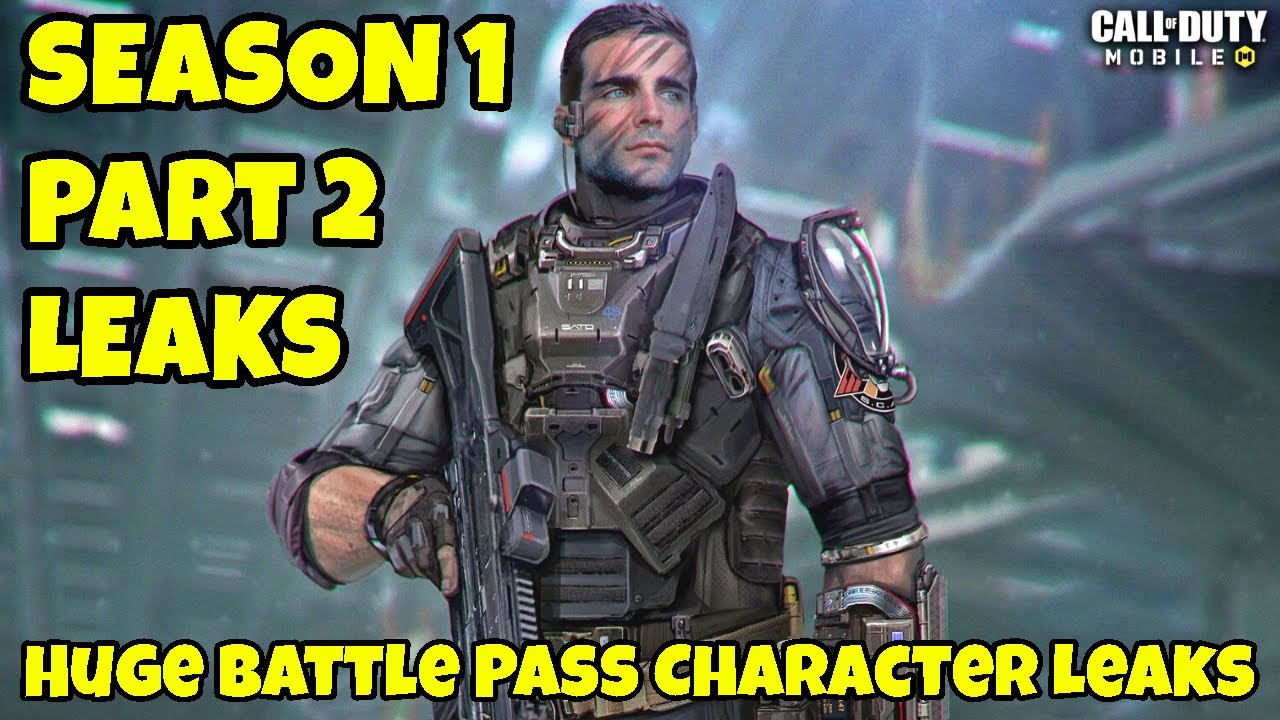 Cod Battle Pass Character SEASON 1 Part 2 Huge Battle Pass Character Leaks | Cod Mobile Season 1 ...