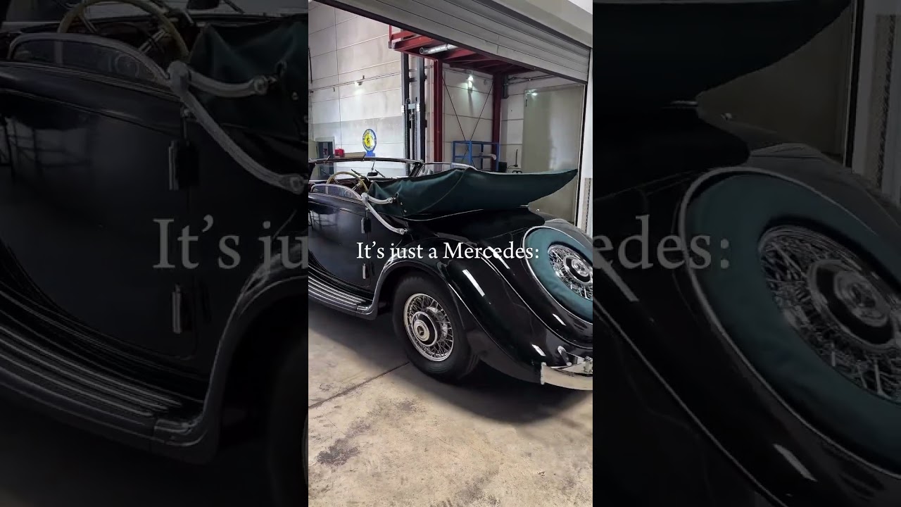 Mercedes Benz Heritage model restored👍😍