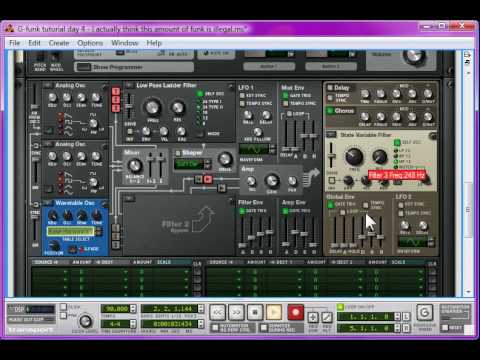 G Funk Tutorial Day 4: Funky Organ Blips [7 day song]