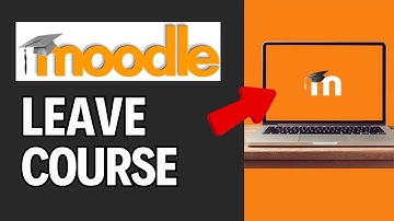 How to Leave Course in Moodle 2024?
