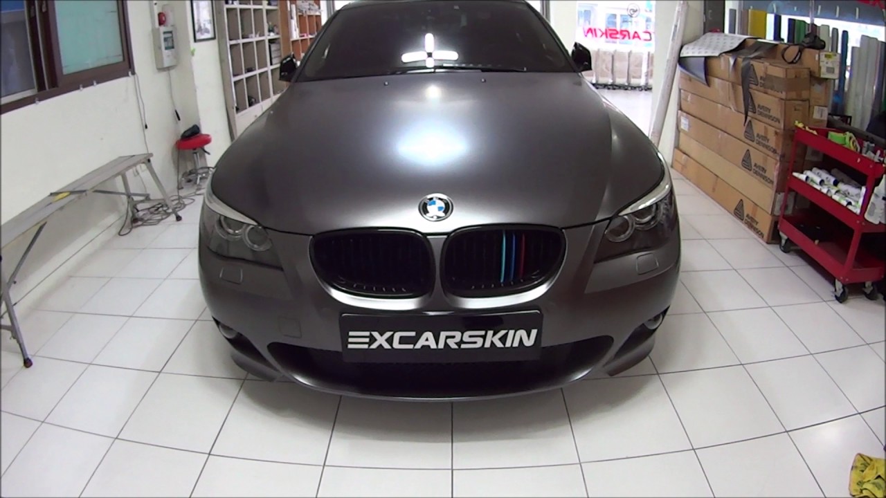 BMW e60 528i Full Wrapping - YouTube
