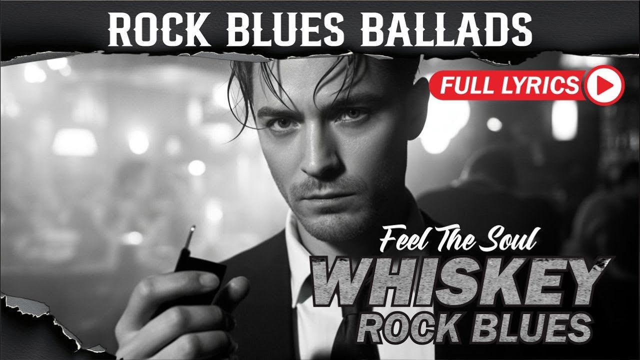 🥃 Whiskey Blues Rock 🍂 The Best of Classic Blues Songs | Relaxing Guitar & Soulful Rock Music