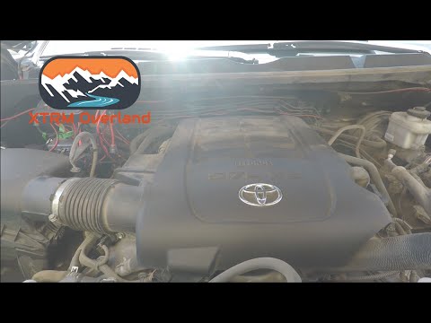 DIY 2nd Gen Toyota Tundra Spark Plug Change - YouTube