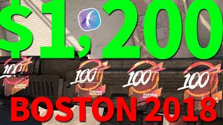 BOSTON 2018 stickers showcase cs2
