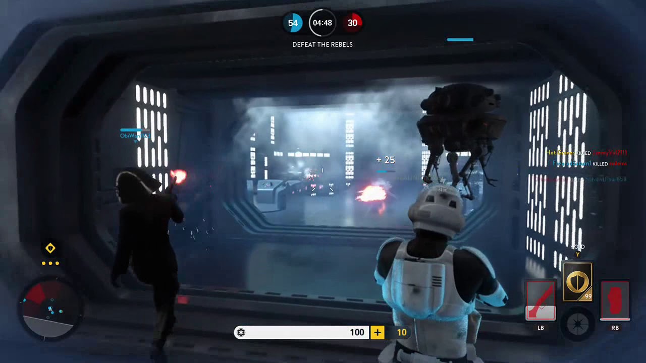 SWBF2015 Blast on the Death Star Full Match