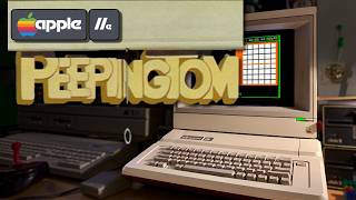 it's not THAT kind of game, I swear! | Peeping Tom | Playing Every Apple II Floppy E258 screenshot 3