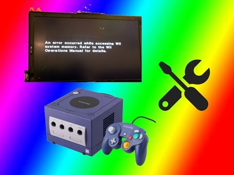 Come risolvere GIOCO LETTURA ERRORE GAMECUBE