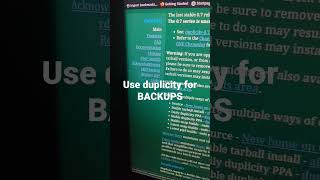 Always backup your Data! | duplicity #100daysofhomelab