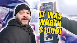 She had a $1000 figure in a flea market dig bin!