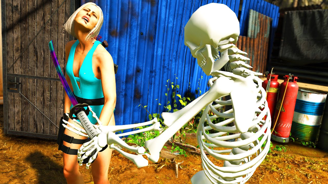 Hitman 3 Ambrose Island Skeleton Katana Kill Everyone