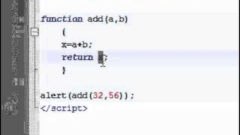 Javascript Tutorial 12. Parameters in Functions