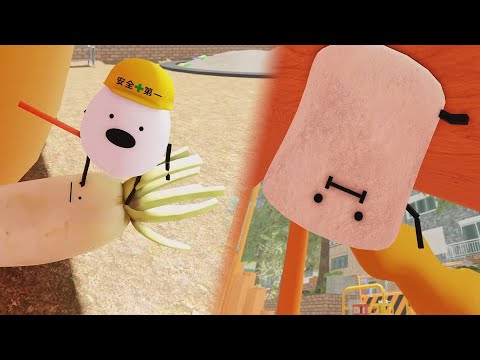 Hide and seek with <strong>Safety</strong> <strong>First</strong> Egg, White Marshmallow in Secret Staycation [Roblox]