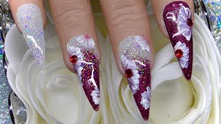 ONE STROKE MADE EASY ( acrylic nails )