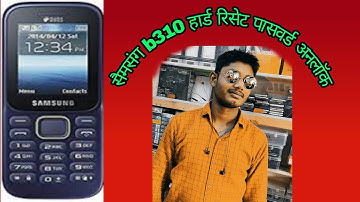 Samsung b310e unlock hard reset