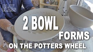 How to Throw Bowls on the Potter's Wheel