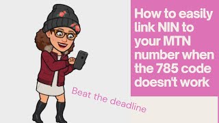 How to link your MTN line to your NIN easily (Beat the deadline) / #shorts