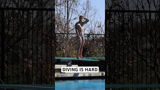 Diving Is A Hard Sport