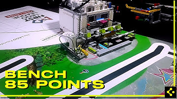 FLL Replay | Bench Mission | 85 Points