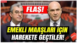 Chpden İyi̇ Partiye Flaş Ziyaret Konu Emekli Maaşları