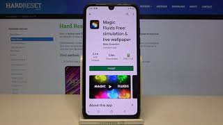How to Install and Apply Live Wallpaper on UMIDIGI F1 - Magic Fluids Animated Wallpaper screenshot 4