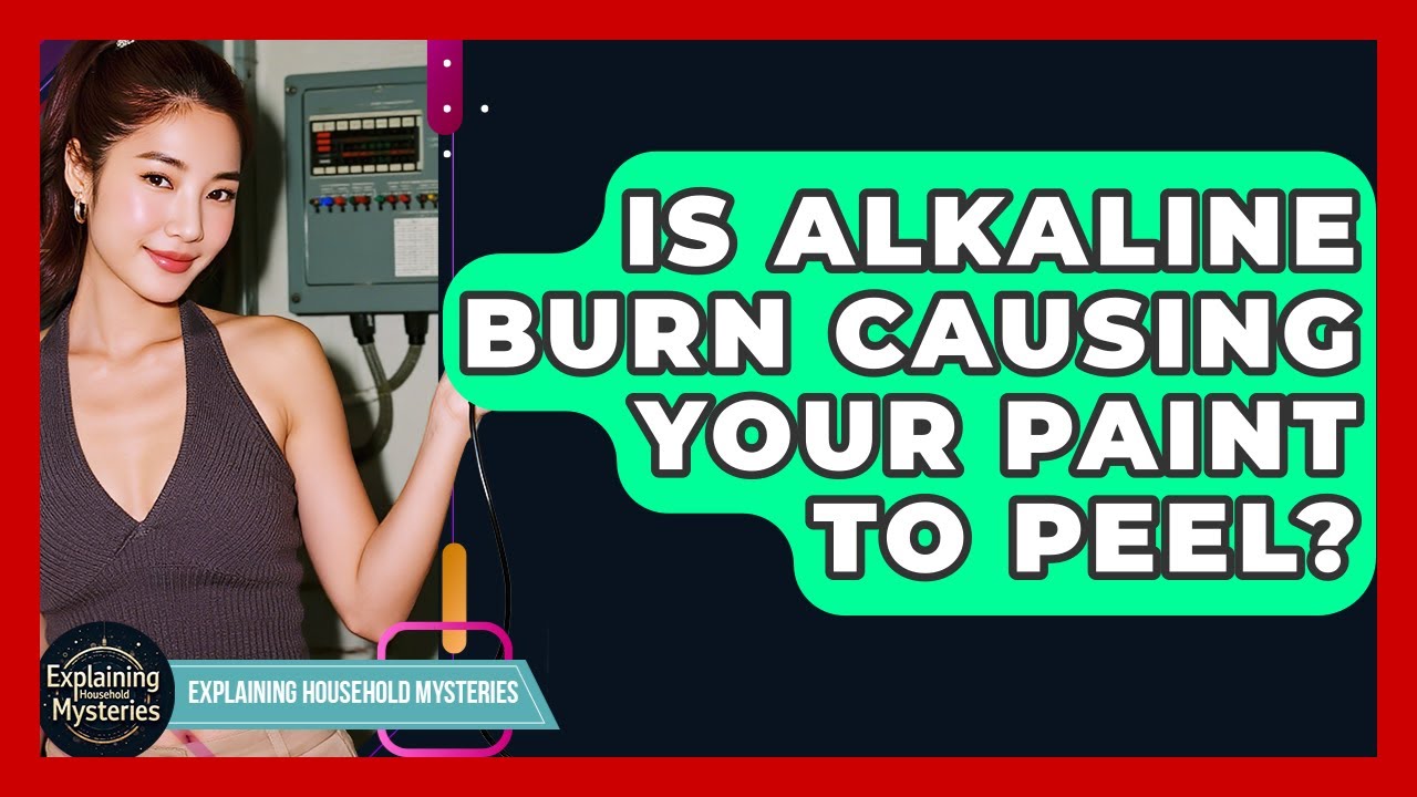 Is Alkaline Burn Causing Your Paint To Peel? - Explaining Household Mysteries