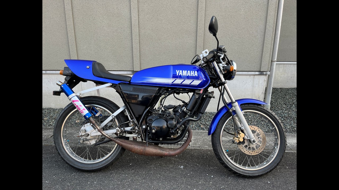 YAMAHA RZ50 RA02J型 A106Eエンジン実動.吹け上がり良好!現車販売!愛知