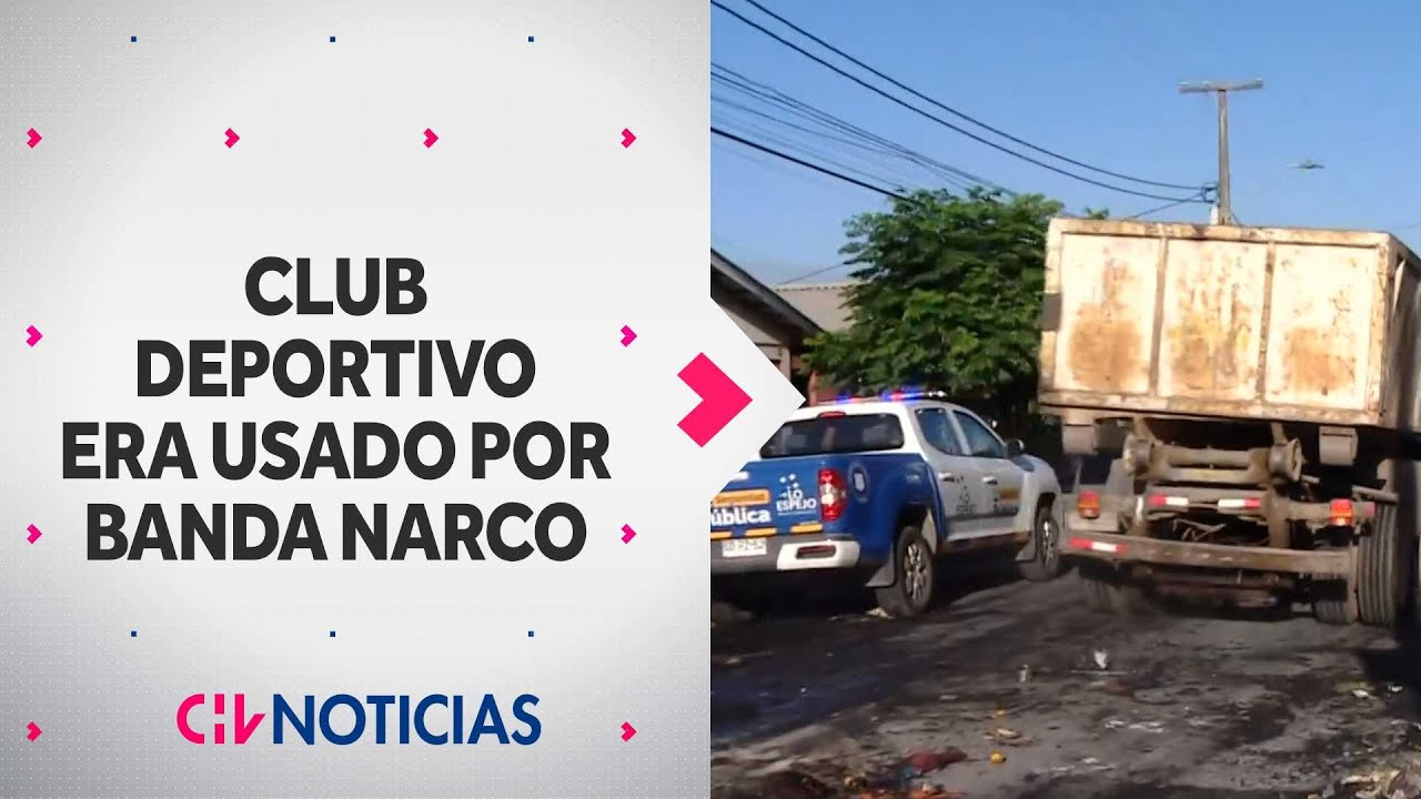 Sede de club deportivo era usado por narcos en Lo Espejo: Fue demolida tras denuncia de vecinos