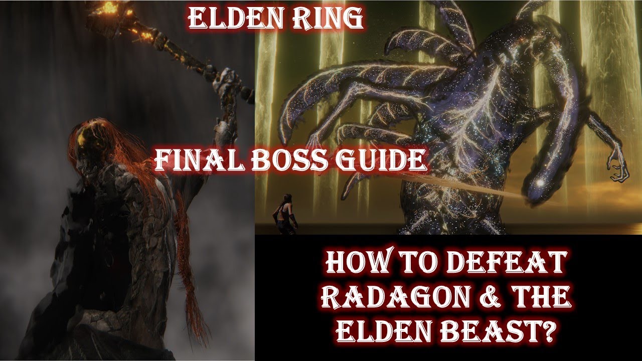 Elden Ring; How To Beat Radagon of the Golden Order