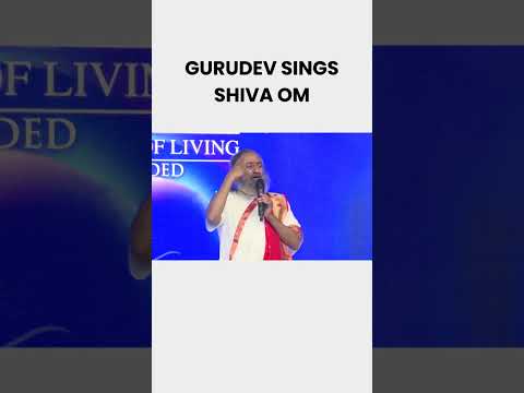 Gurudev Sings Shiva Om Bhajan #shortsong #mahashivratri @artofliving