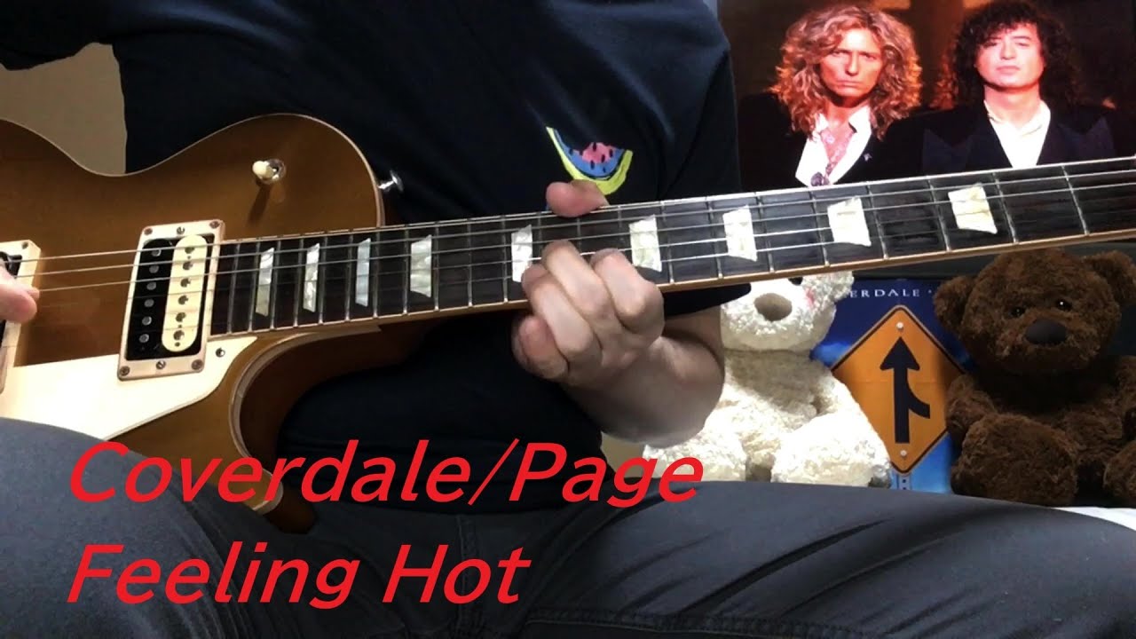 Coverdale/Page Jimmy Page Feeling Hot Guitar Cover YouTube