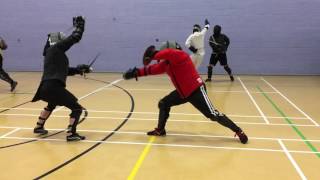 Rapier & Dagger vs Sidesword and Buckler - Esther vs Nick