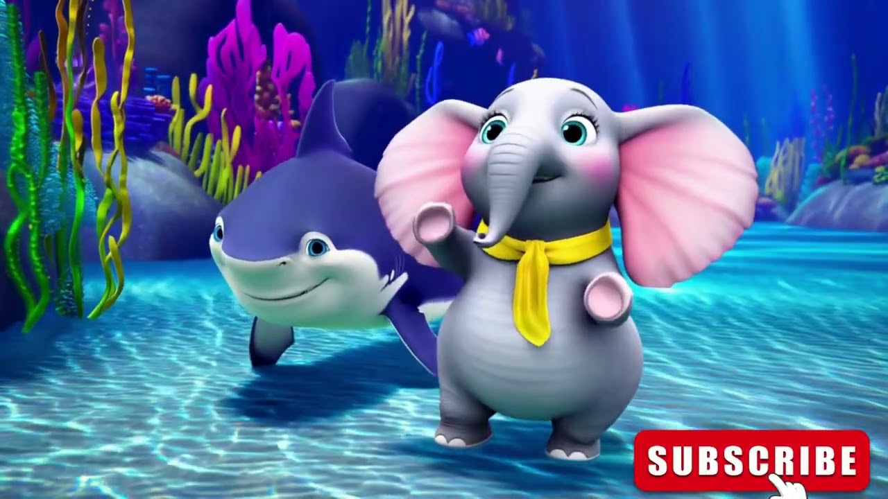 Baby Shark Song 🦈 | Candy’s Underwater Dance Adventure | Fun Nursery Rhyme for Kids |