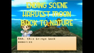 Nostalgic Harvest Moon Back To Nature 2000 Ending Scene