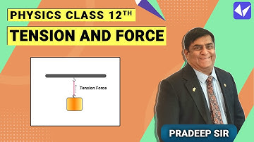 Phy-XII-2-16 Tension and force | Boards_2021 | IIT_JEE_2021 | Pradeep Kshetrapal