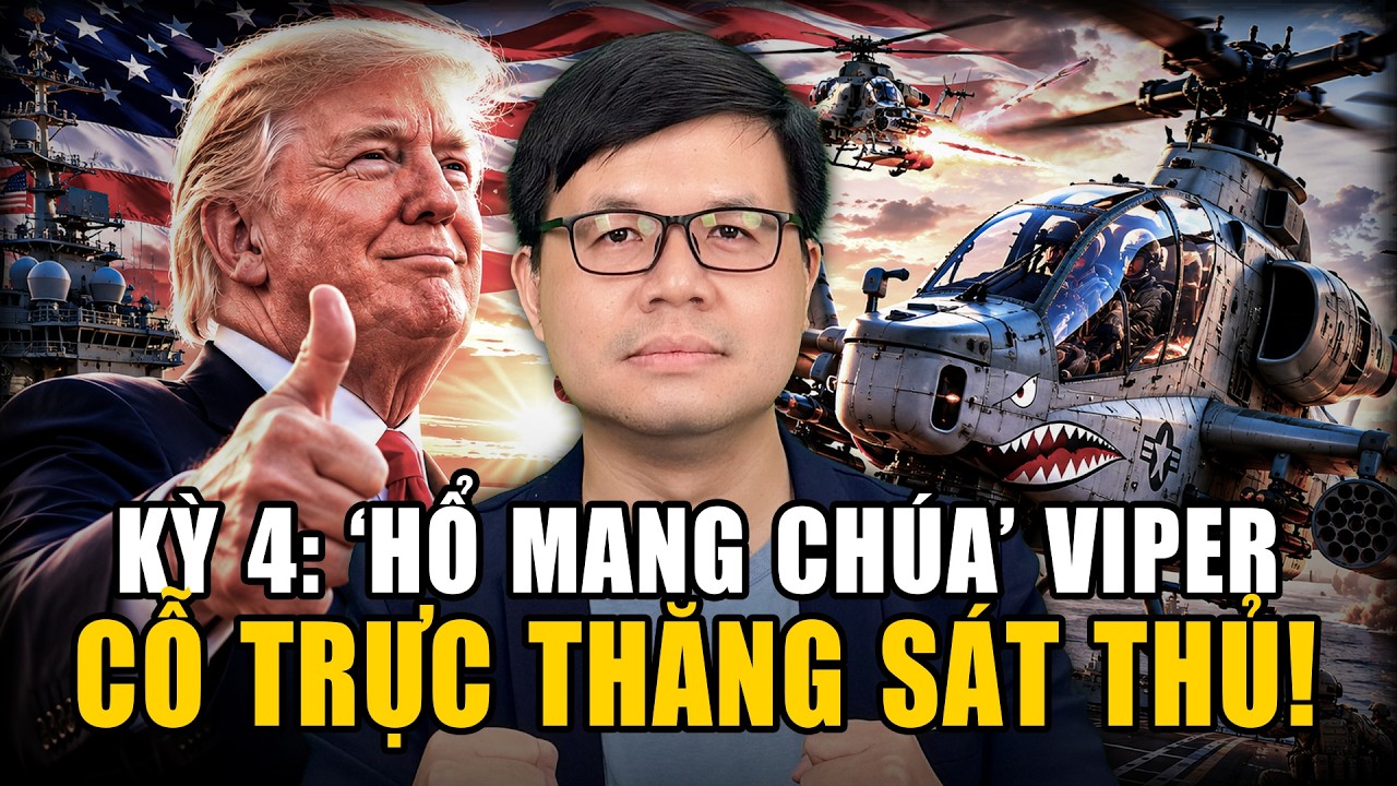 ‘Hổ Mang Chúa’: Cỗ Trực Thăng Đáng Gờm Nhất, Át Chủ Bài Của Thủy Quân Lục Chiến Mỹ!
