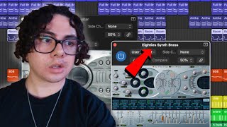 How To Make New Wave GLO Beats WIth STOCK PLUGINS | Logic Pro X Tutorial