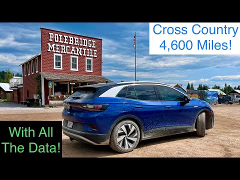 Cross Country 4,600 Mile Volkswagen ID.4 Road Trip From Chicago to Montana! Episode 2