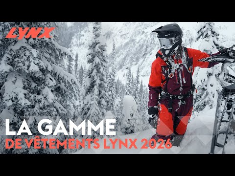 La gamme de vêtements Lynx 2026