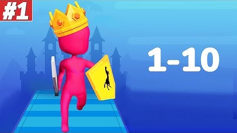 Crowd Clash 3D Gameplay Walkthrough Part 1 Level 1-10 iOS Android