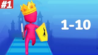 Crowd Clash 3D Gameplay Walkthrough Part 1 Level 1-10 iOS Android screenshot 4