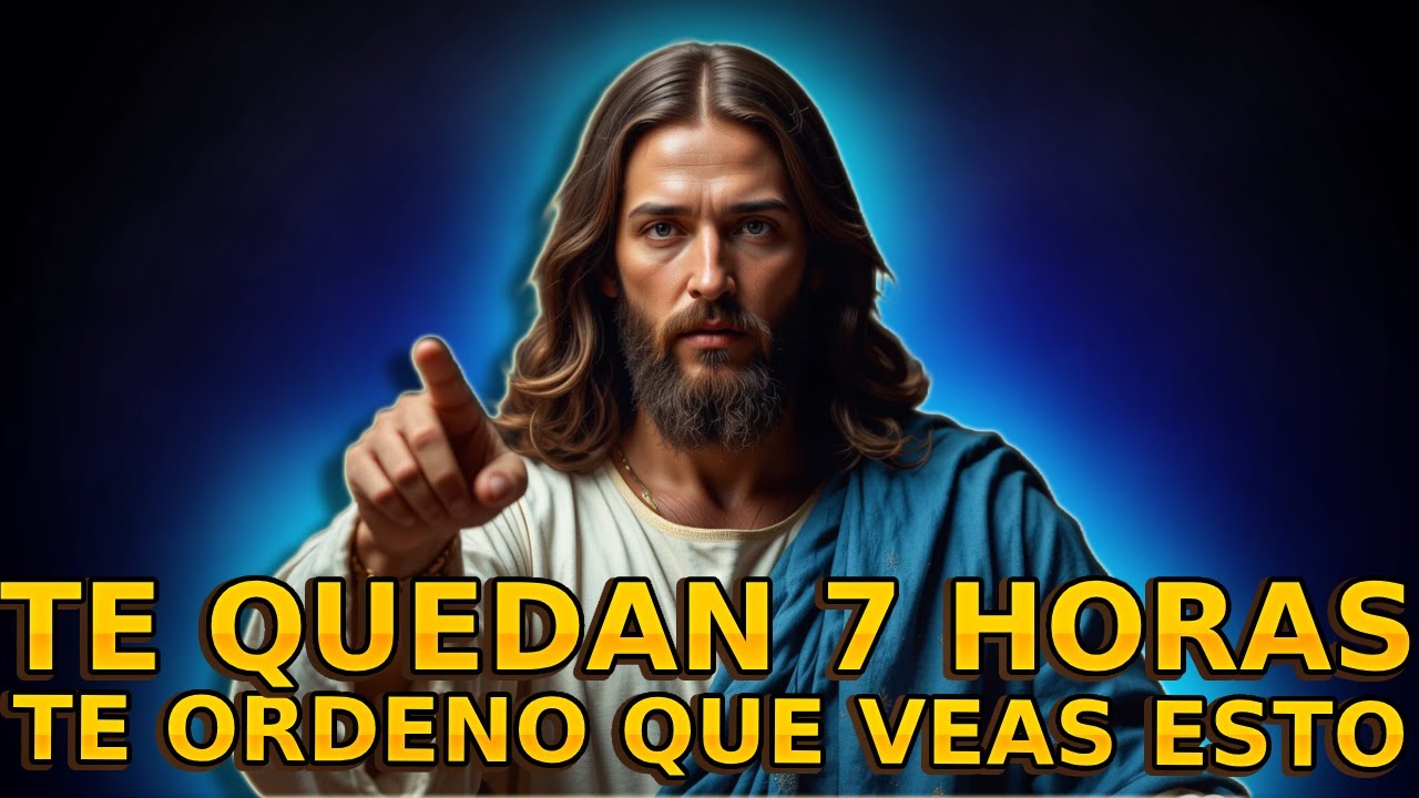 Dios Te dice Hoy Te quedan 7 horas No me dejes pasar | Mensaje de Dios ...