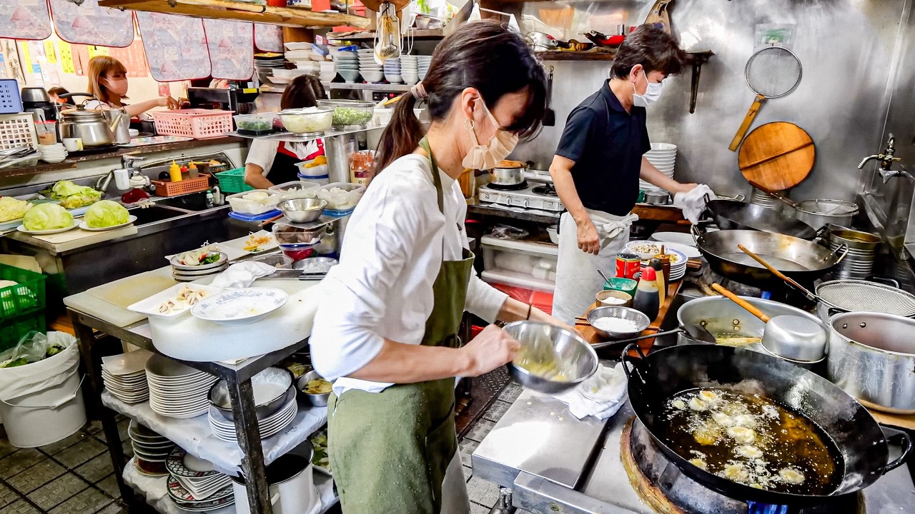 【大阪】客が殺到する理由。炒飯と焼きそばが止まらない家族経営町中華の朝仕込みに密着