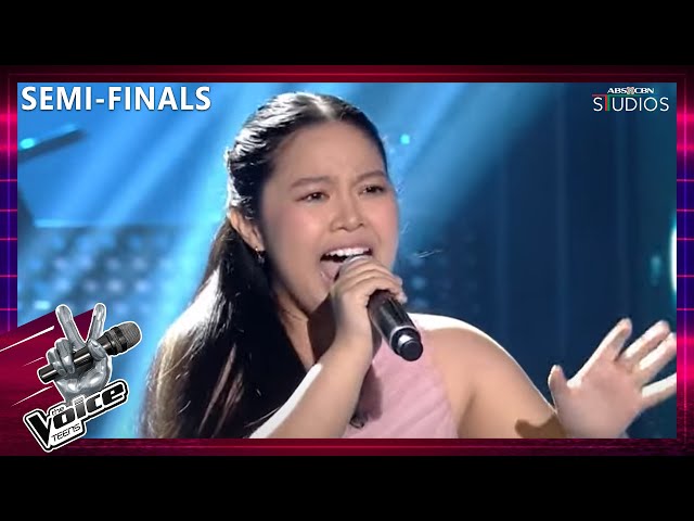 Colline | Lipad Ng Pangarap | Semi-Finals | Season 3 | The Voice Teens Philippines class=