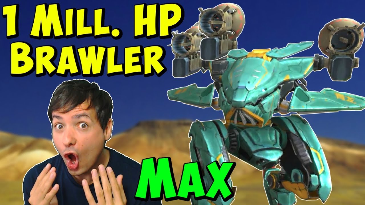 1 Million HP Brawler! War Robots Max Ao Guang Taran Mk2 Gameplay WR