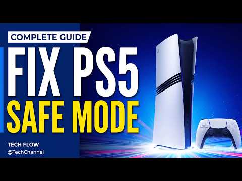 PS5 Stuck in SAFE MODE Forever? Try These 10 Fixes