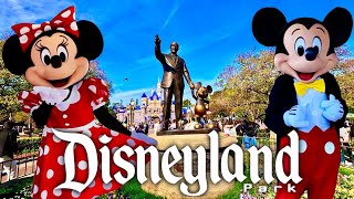 Disneyland February 2025   Park W Mickey Minnie Gaston U0026 More  Pirates And Pinocchio Rides