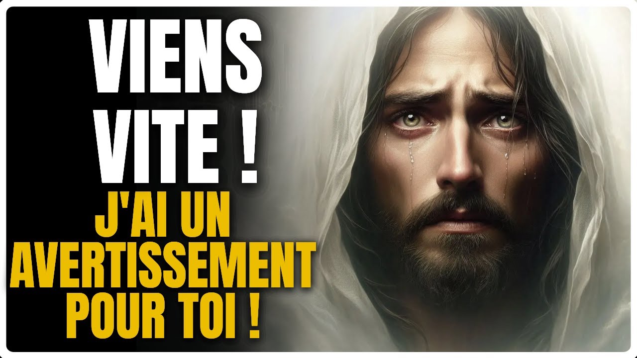 📣 J’AI UNE NOUVELLE URGENTE, VIENS MAINTENANT | MESSAGE DE DIEU POUR TOI