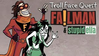Troll Face Quest : Stupidella and Failman Android Gameplay (Spil Games) screenshot 2