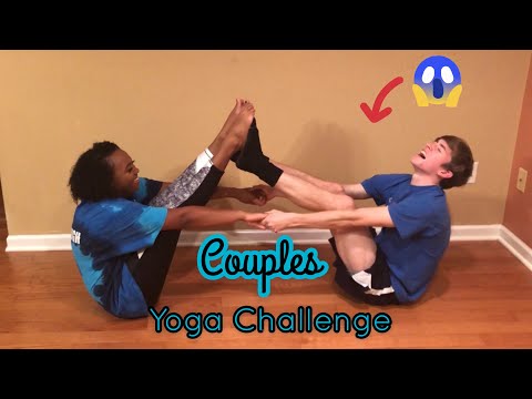 Couples Yoga Challenge *extremely painful*